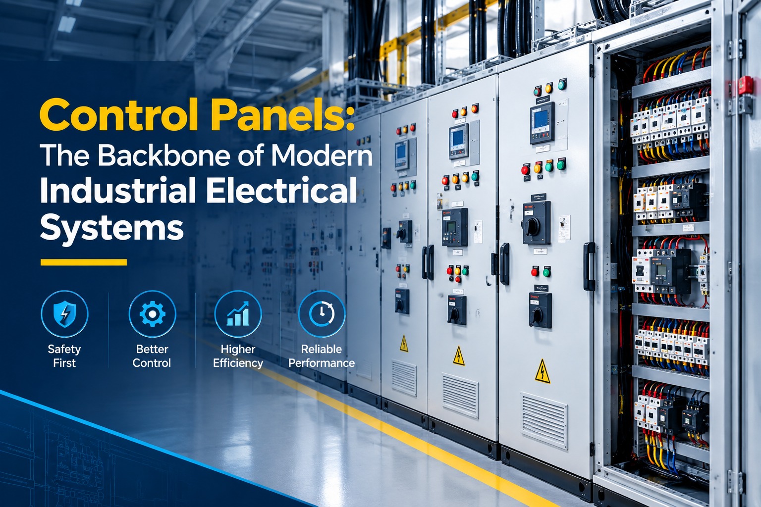 Control Panels: The Backbone of Modern Industrial Electrical Systems